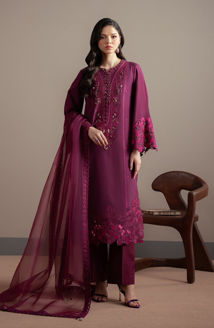 Full-length look of Lazel Shirt from Elvin Collection by Fabiha Fatima