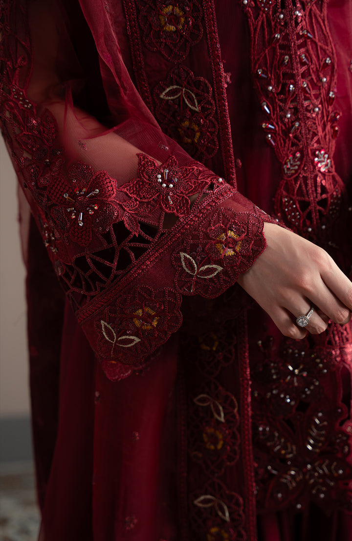 Sleeve pattern of Rubeia Shirt styled in Elvin Collection